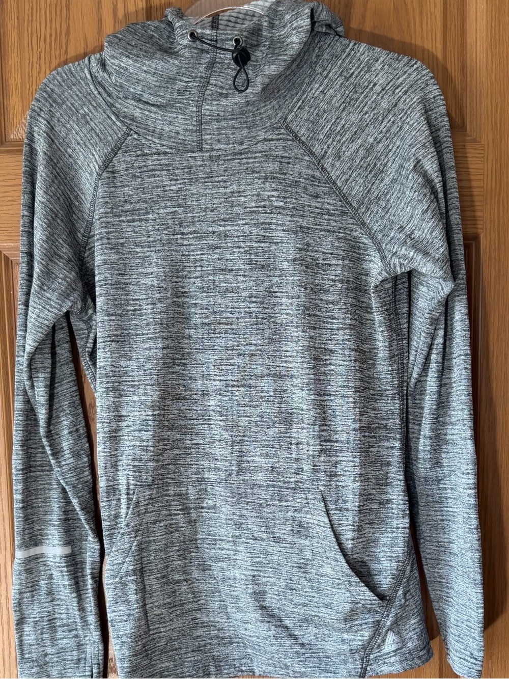 RBX Men's Heather Gray Crewneck Pullover Sweatshirt